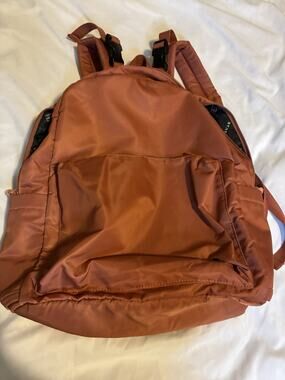 STATE LORIMER Baby BACKPACK SIENNA Adjustable, Zipper, Insulated Bottle EUC